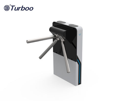 Kiểm soát truy cập người đi bộ hoàn toàn tự động cổng quay thép cuộn lạnh với sơn Độ dày 1,5mm