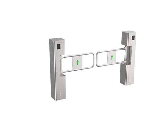 Mua Kiểm soát truy cập Swing Gate Turntile mã RFID / QR tích hợp cho siêu thị tự phục vụ phòng tập thể dục online manufacture