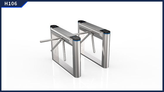 Mua Chuyển động không chổi than của Cổng xoay ba chân tự động A106 Kiểm soát ra vào Thép không gỉ online manufacture