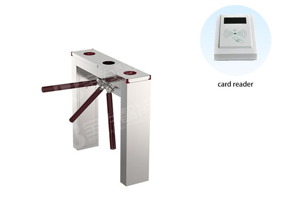 Mua Giá cả cạnh tranh Eo cổng ba chân cao, Cổng rào chắn cho người đi bộ SUS 304 để bảo mật truy cập online manufacture