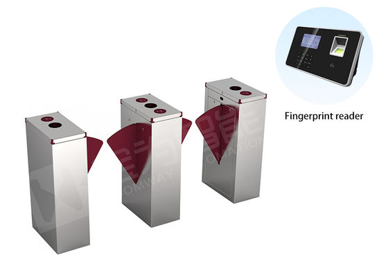 Mua Thiết kế nhỏ gọn Flap Barrier Turnstile Gate Cổng kiểm soát truy cập cơ khí Bảo mật lối vào online manufacture