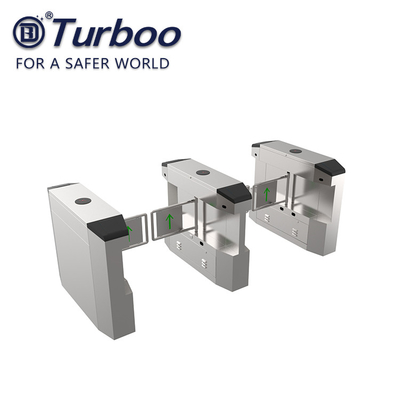 Mua Cơ khí bằng thép không rỉ quay / Retractable Flap Barrier Đối với điều khiển truy cập sân vận động online manufacture