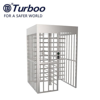 Kiểm soát truy cập cổng rào cản dành cho người đi bộ có độ bảo mật cao Cửa quay chiều cao đầy đủ