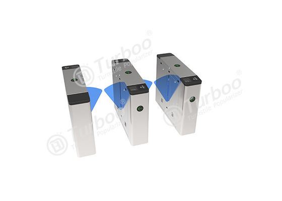 24V RFID/QR Code Sensor Pedestrian Flap Barrier Gate để kiểm soát lối vào cộng đồng