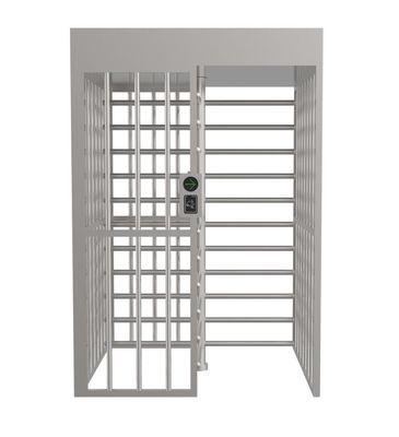 Chiều cao đầy đủ Hướng dẫn hai chiều SUS304 Cửa quay một làn 35p / m