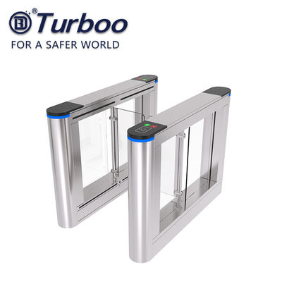 Kiểm soát an ninh de Acceso-Pederstrain Flap barrier Gate-QR Code-Community entrance-Collecionador de cartões-RFID/QR Code