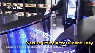 Đồng hồ đeo tay: Dấu vân tay nhận dạng khuôn mặt cổng rào chắn B203C SUS304 dành cho khách sạn văn phòng